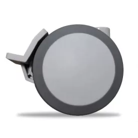   TENTE Forgó kerék 5925 gumi futófelülettel, fék, átmérő 75 mm RAL7035