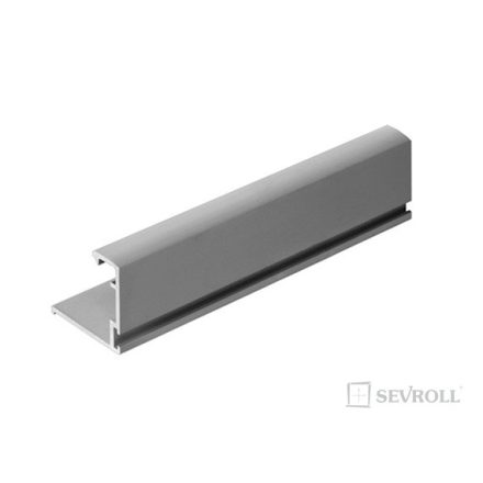 SEVROLL Slim Line II keret profil 2,7m ezüst