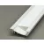 StrongLumio LED profil Flat, eloxált alumínium, 1m