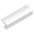 SEVROLL Libra fogantyú profil 18mm 2,70m ezüst