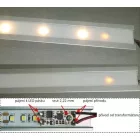 StrongLumio LED kapcsoló/dimmelő profilba 12/24V, sárga LED kijelzővel