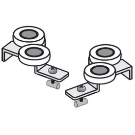 SEVROLL felső görgő Simple (10mm Fala) aszimmetrikus J+B