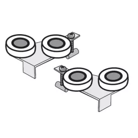   SEVROLL felső görgő Simple (18 mm-es rétegeltlemez) keretes J+B