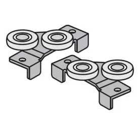   SEVROLL felső görgő Simple (18 mm-es rétegelt lemez) keret nélküli J+B