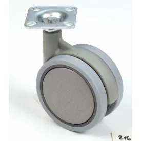 StrongCastors kerék 75 mm puha futófelülettel