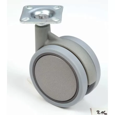 StrongCastors kerék 75 mm puha futófelülettel