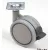 StrongCastors kerék 75 mm puha futófelülettel és fékkel