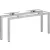MILADESIGN lábazat Quantum Q7312 ezüst