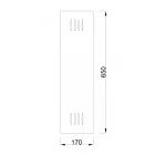 MILADESIGN asztallábazat betét G3 ST221/1 ezüst