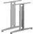 MILADESIGN lábazat állíth.köz. G3 ST221R ezüst