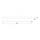 MILADESIGN csatorna G6 ST611K/12 ezüst