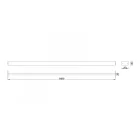 MILADESIGN csatorna G6 ST611K/16 ezüst