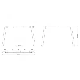MILADESIGN lábazat Mobilar M5412T–S ezüst