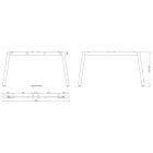 MILADESIGN lábazat Mobilar M5414T–S ezüst