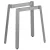MILADESIGN lábazat Mobilar M6307–SL ezüst