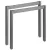 MILADESIGN lábazat Mobilar M6308 ezüst