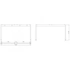 MILADESIGN lábazat Mobilar M6314 ezüst