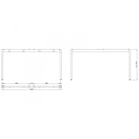 MILADESIGN lábazat Mobilar M6314 ezüst
