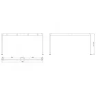 MILADESIGN lábazat Mobilar M6214 ezüst