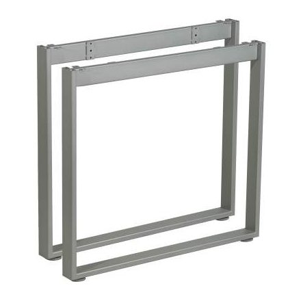 MILADESIGN lábazat Mobilar M6208–Z ezüst