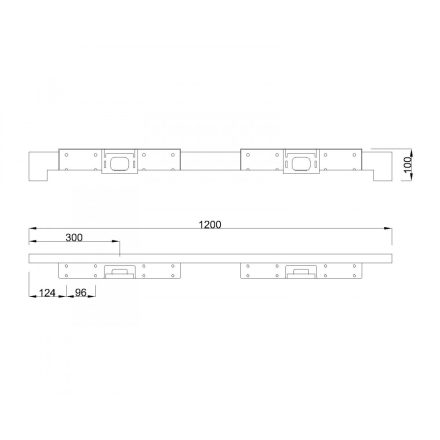 MILADESIGN lábazat alacsony Quark Q7212-K antracit