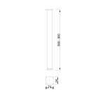 MILADESIGN asztalláb G5 ST604 antracit