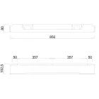 MILADESIGN csatorna G7 ST951/10 antracit