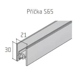 MILADESIGN asztalkeret profil G5 ST541-56 antracit