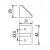 MILADESIGN asztalkeret profil G5 ST541-166 ntracit