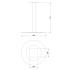 MILADESIGN közp.aszt.láb ST806 antracit