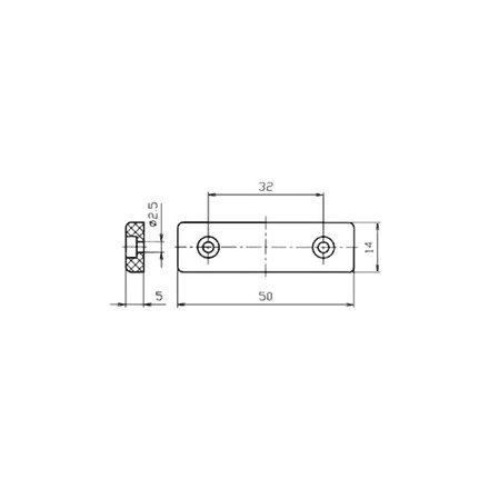 MILADESIGN lábazat alacsony Quark Q7607-K fekete