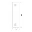 MILADESIGN asztallábazat betét G3 ST221/1 fekete