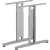 MILADESIGN lábazat állíth.köz. G3 ST224R fekete