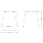 MILADESIGN lábazat Mobilar M5408T–S fekete