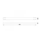 MILADESIGN asztalkeret profil G5 ST541-66 fekete