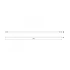 MILADESIGN asztalkeret profil G5 ST541-116 fekete