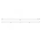 MILADESIGN asztalkeret profil G5 ST541-146 fekete