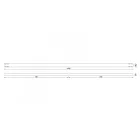 MILADESIGN asztalkeret profil G5 ST541-156 fekete