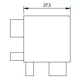 MILADESIGN lábazat köz. G3 ST226 fehér