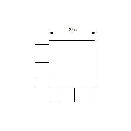 MILADESIGN lábazat köz. G3 ST226 fehér
