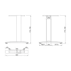MILADESIGN lábazat szé. G3 ST227/60 fehér