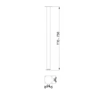 MILADESIGN asztalláb G5 ST402 fehér