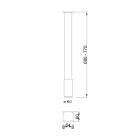 MILADESIGN asztalláb G5 ST601 fehér