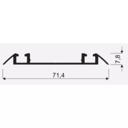 MILADESIGN lábazat G6 ST522/80 fehér