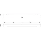MILADESIGN csatorna G7 ST951/16 fehér