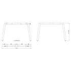 MILADESIGN lábazat Mobilar M5412T–S fehér