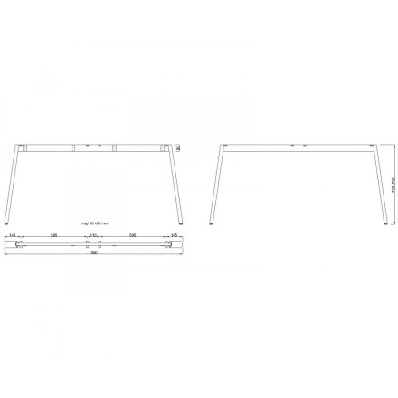 MILADESIGN lábazat Mobilar M6316E–S fehér