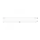 MILADESIGN asztalkeret profil G5 ST541-96 fehér