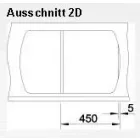 MILADESIGN asztalkeret profil G5 ST541-136 fehér