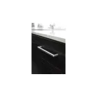Fogantyú Furnipart D ANGLE  192mm, acél, csiszolt polírozott